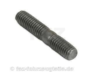 Schraube 08x25 Stiftschraube DIN 835 (unbeschichtet schwarz) M8x25 - 8.8 AWO 425 Touren