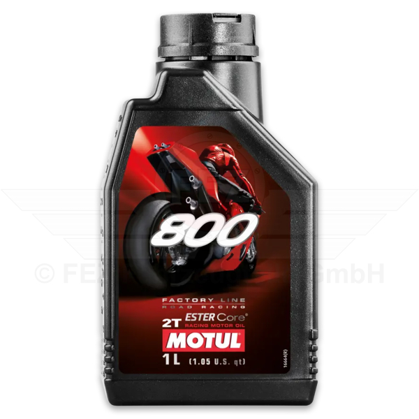 &Ouml;l - Motoren&ouml;l 2-Takt - 800 Road Racing -1 Liter Flasche (MOTUL)
