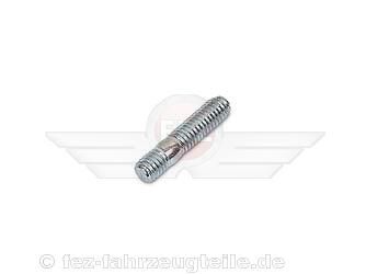 Schraube 06x20 Stiftschraube DIN 939 (galvanisch verzinkt) M6x20 - 8.8 "Einschraubende = 1,25d" MZ ES125, ES150, ETZ125, ETZ150