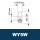 Birne - Glassockellampe 12V 5W  W2,1x9,5d (WY5W) Standard Orange Narva*