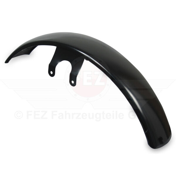 Vorderradkotfl&uuml;gel / Schutzblech vorn lackiert (schwarz grundiert) MZ ETZ125, ETZ150, ETZ250, ETZ251, ETZ301 *