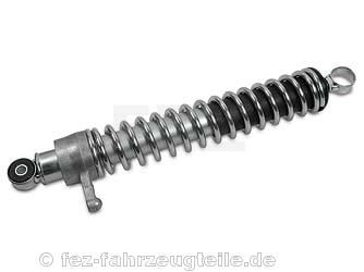 Federbein hinten (rechts) 2-fach verstellbar (Abstand 380mm) Sto&szlig;d&auml;mpfer verchromt, Druckfeder verchromt MZ ETZ251, ETZ301 * (deutsche Produktion)