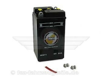 Batterie   6V  8,0Ah schwarz (ohne Säurepack)   AWS*