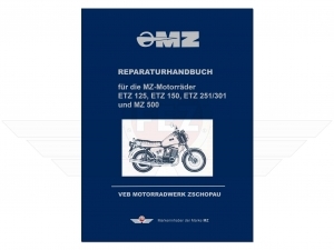 Buch - Reparaturhandbuch MZ ETZ125, ETZ150, ETZ251, ETZ301, MZ500 (blau) *