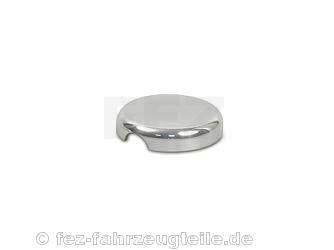 Abdeckkappe (rechts) f&uuml;r Geradewegfederung am Hinterrad (Aluminium poliert) AWO 425 Touren *