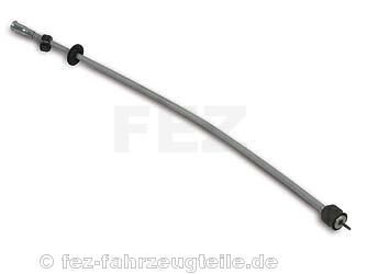 Tachowelle / Drehzahlmesserwelle (H&uuml;llenl&auml;nge  550mm) H&uuml;lle grau MZ RT125/0 (deutsche Produktion)