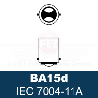 Gl&uuml;hlampe - Signallampe 12V 21/5W BA15d (STOP P25) Standard (CP Handelsverpackung) NARVA