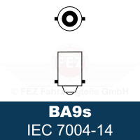 Gl&uuml;hlampe - Signallampe 12V  2W BA9s (T2W) Standard (CP Handelsverpackung) NARVA