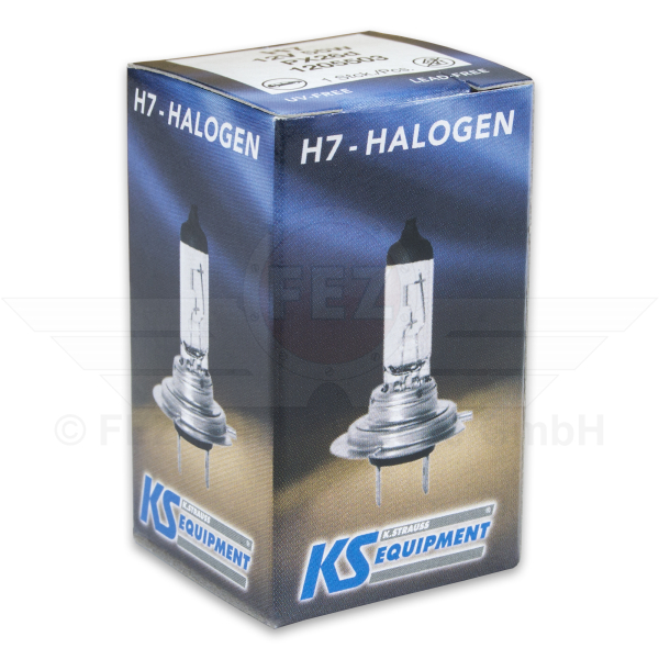 10x Glühlampe Glühbirne Halogen H7 12V 55W PX26d mit E-Prüfzeichnen im  Karton - 19,90 €