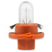 Glühlampe 12V 1.1W BX8.4d orange (BAX Standard) Narva*