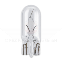 Glühlampe - Glassockellampe 12V 3W W2.1x9.5d (W3W)...