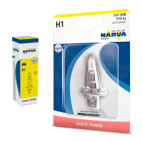 Halogenlampe - Scheinwerferlampe 12V 55W P14.5s (H1) Range Power (NARVA)