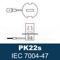 Halogenlampe - Scheinwerferlampe 12V 55W PK22s (H3) Standard (NARVA)