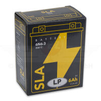 Batterie  6V  6,0Ah (Vlies - wartungsfrei) 6N6-3...